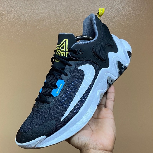 Nike Giannis Immortality 2 Statue Of Zeus Black University Blue Size 11.5 - Picture 10 of 16